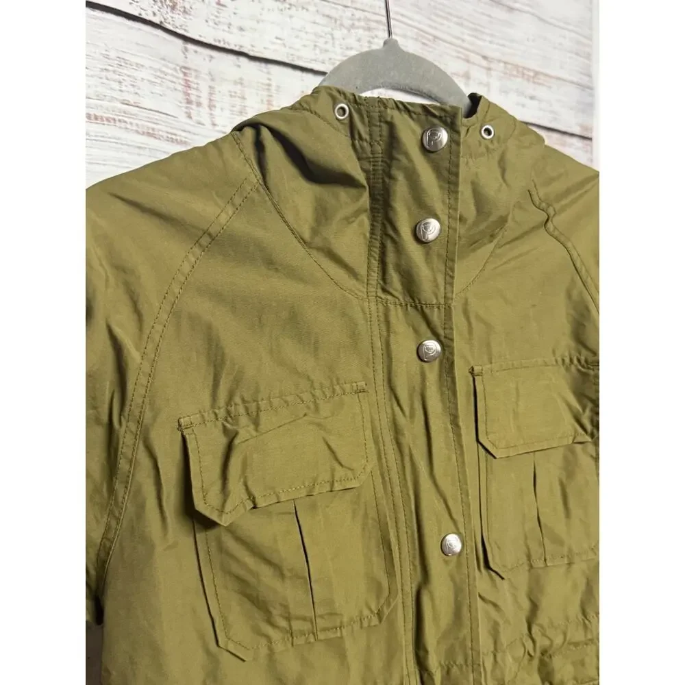 Penfield Parka Jacket Women XS Green Kasson 60/40 Mountain Hood Lined Outdoor